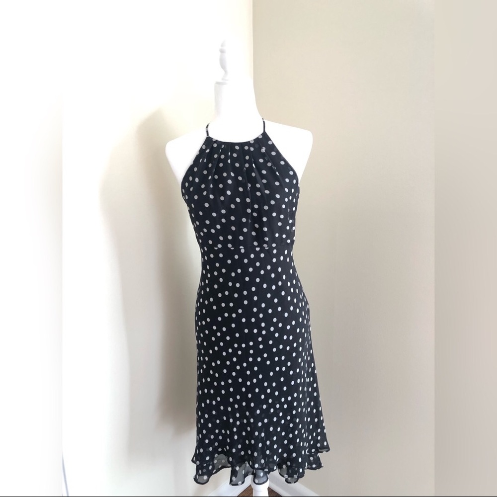 Black & White Polka Dot Dress